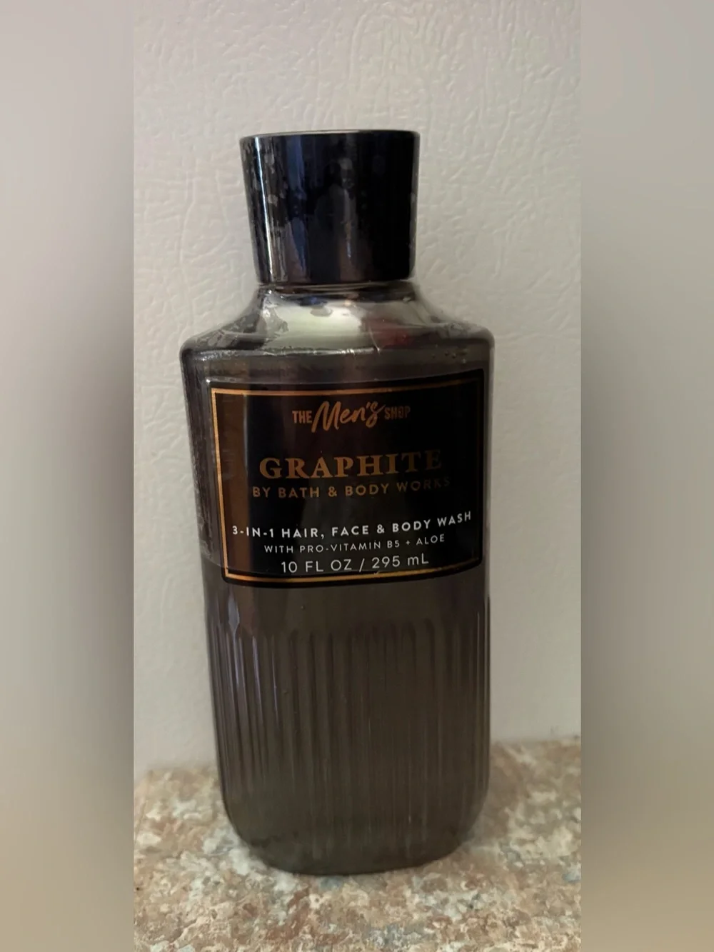 Bath & Body Works Graphite 3 in 1 Hair Face Body Wash 10 oz NEW FREE SHIPPING